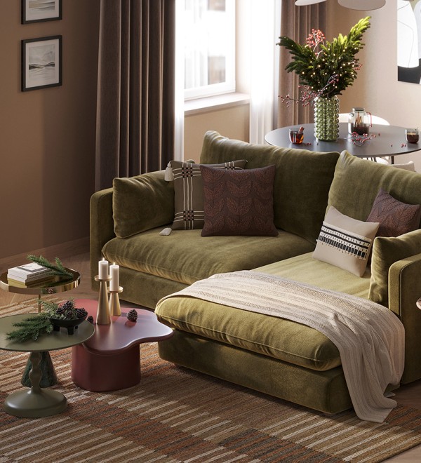 Чехол на подушку desert leaf из коллекции essential, 45х45 см