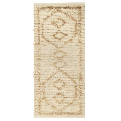 Ковер из джута и переработанного хлопка kolkata из коллекции ethnic, 70x160см