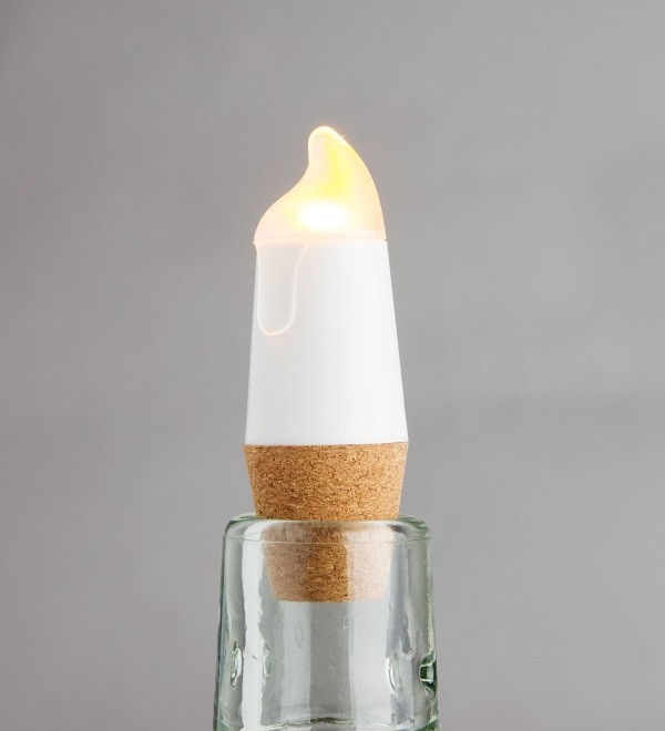 Пробка для бутылки bottlelight с подсветкой и usb