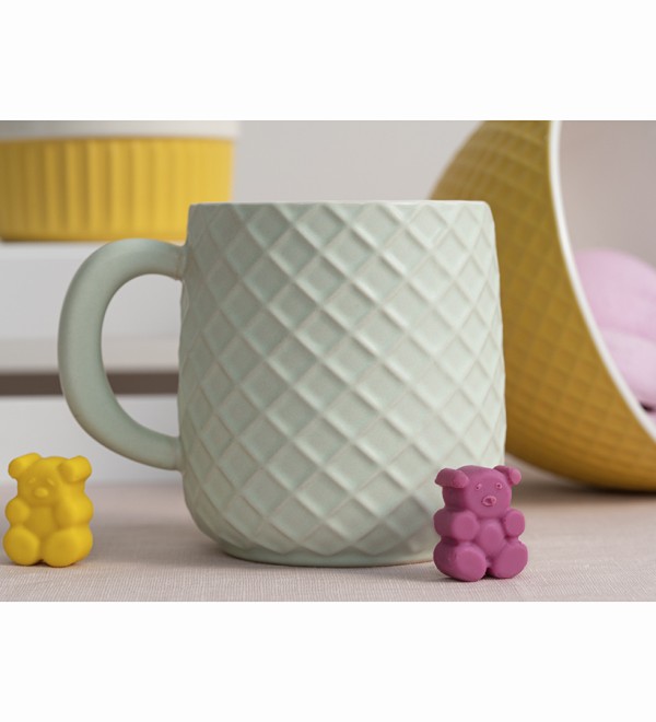 Кружка marshmallow, 400 мл, мятная