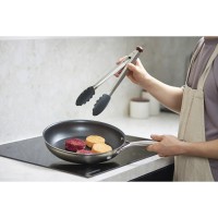 Щипцы кухонные smartchef, 33,5 см, серо-бордовые