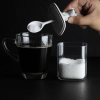 Банка для сыпучих продуктов lucky mouse seasoning с ложкой, 250 мл