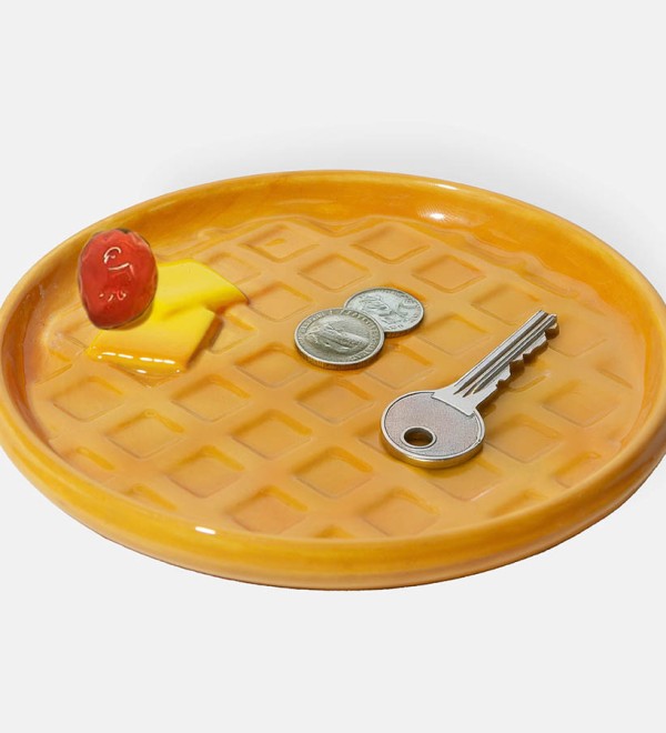 Поднос декоративный, good morning, waffle, D18,5 см