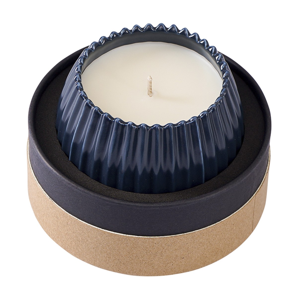 Свеча ароматическая italian cypress из коллекции edge, синий, 30 ч