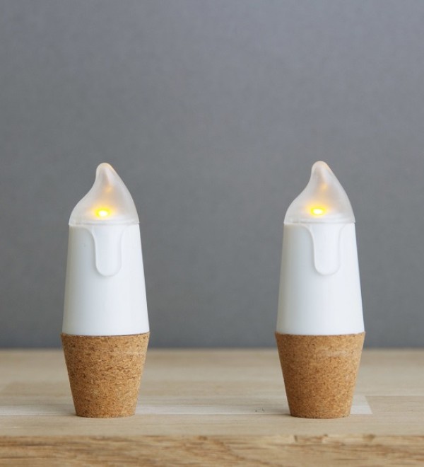 Пробка для бутылки bottlelight с подсветкой и usb
