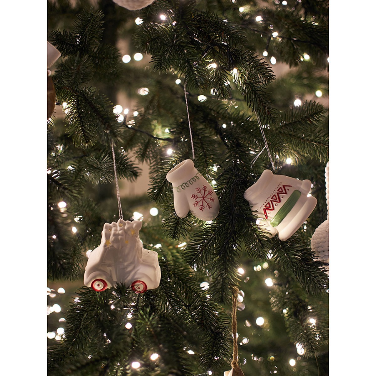 Набор ёлочных украшений с подсветкой classy ornaments из коллекции new year essential, 3 шт.