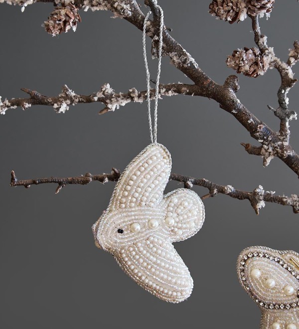 Набор елочных украшений christmas pearls из коллекции new year essential, 4 шт.