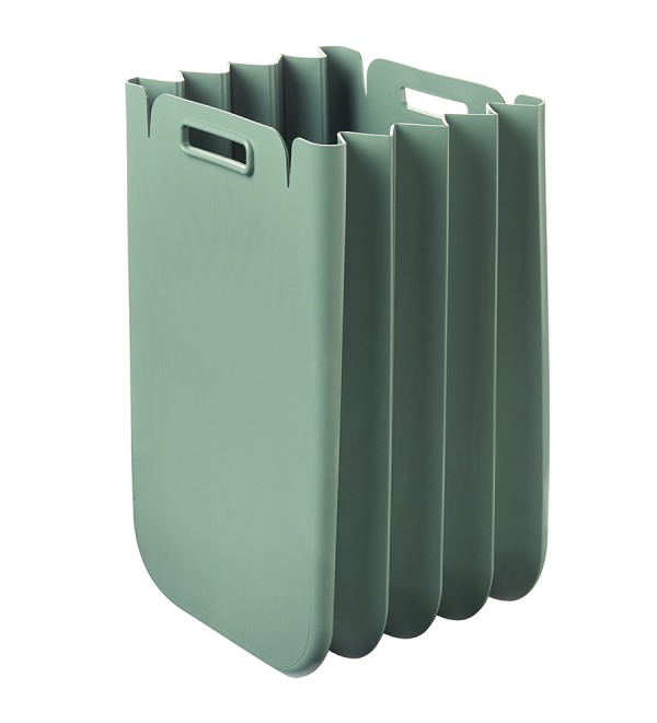 Корзина для белья складная eco packly, зеленая