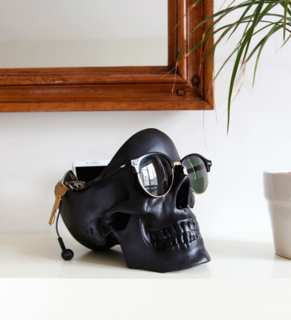 Органайзер для мелочей skull, черный