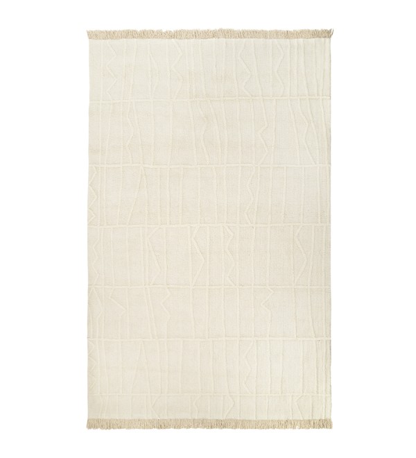 Ковер из новозеландской шерсти и хлопка raipur из коллекции ethnic, 160х230см