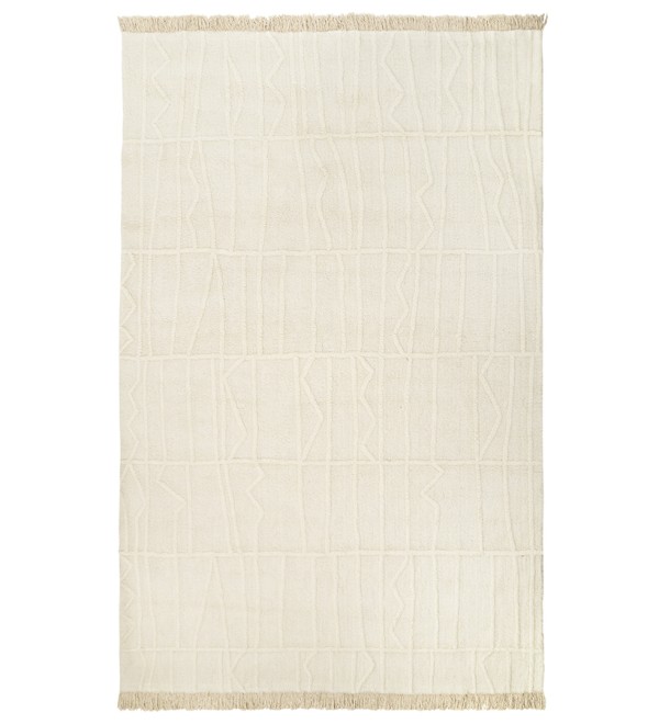 Ковер из новозеландской шерсти и хлопка raipur из коллекции ethnic, 160х230см