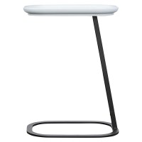 Столик приставной sustainable collection, 40,6х28 см, серый/черный