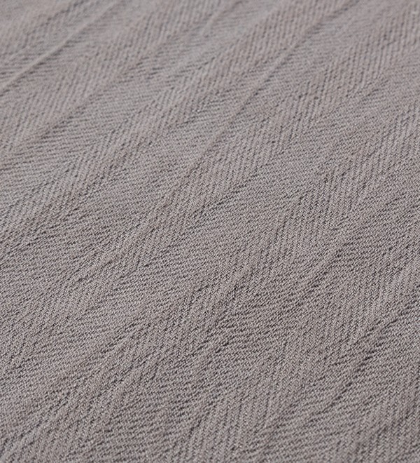 Набор кухонных полотенец с контрастным кантом серого цвета из коллекции trendy ruffles, 50х70 см
