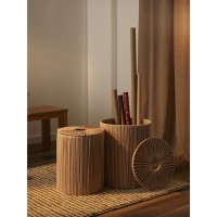 Корзина плетеная dholak beige из коллекции ethnic, размер m