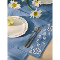 Салфетка под приборы Незабудки из коллекции ethnic, 33х48 см