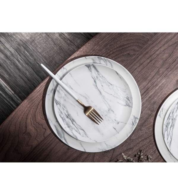 Набор тарелок marble, D26 см, 2 шт.