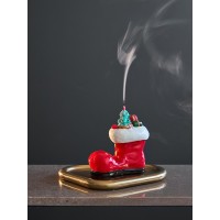 Свеча декоративная festive stocking из коллекции new year essential, 12,5 см