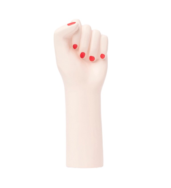 Ваза для цветов girl power, white, 26 см