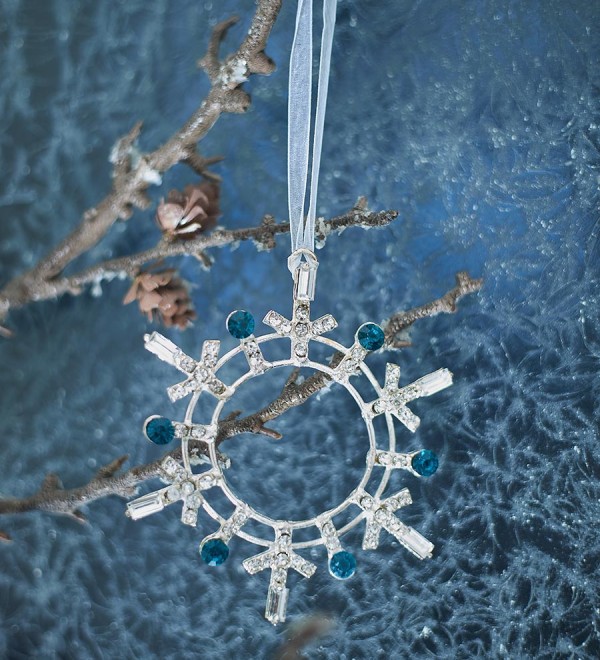Набор елочных украшений christmas diamonds из коллекции new year essential, 4 шт.