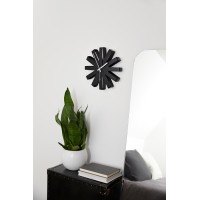 Часы настенные ribbon, D30,5 см, черныe