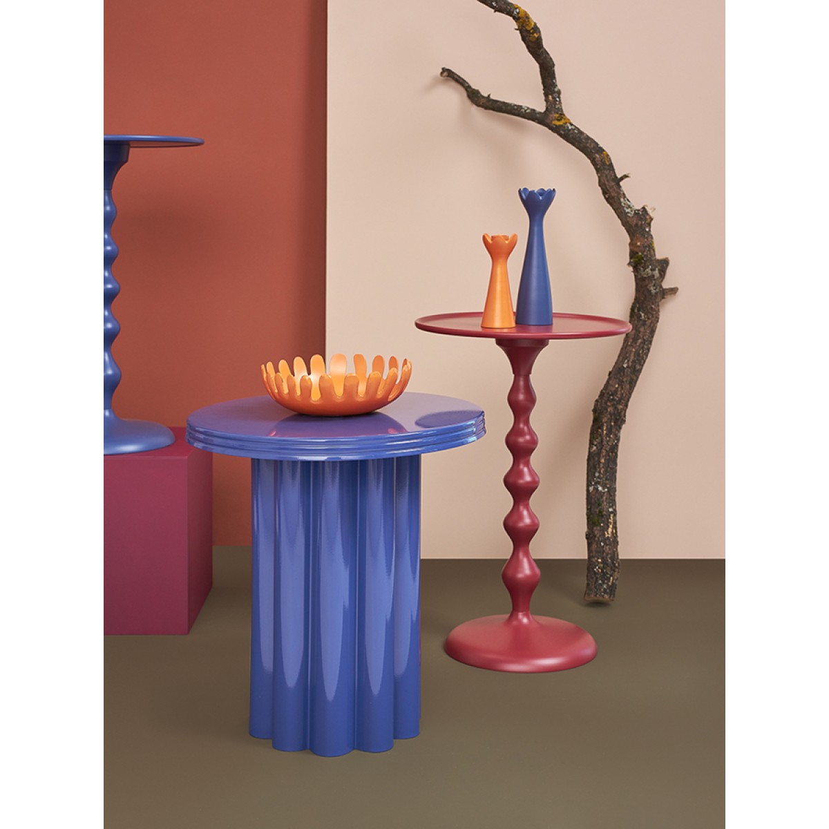 Блюдо laminaria, D22 см, апельсиновая цедра