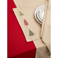 Салфетка под приборы frozen pines из коллекции new year essential, 33х48 см