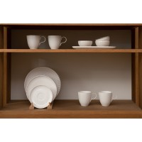 Набор из двух тарелок белого цвета из коллекции kitchen spirit, 21 см