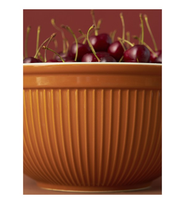 Миска soft ripples, 3,9 л, карамельная