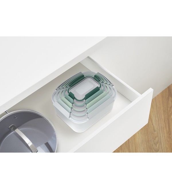 Набор контейнеров nest lock, зеленый, 5 шт.