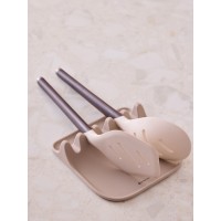 Подставка для кухонных инструментов smart helper, 17х17 см, бежевая