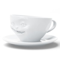 Чайная пара winking, 200 мл, белая