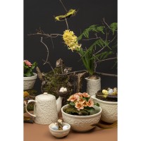 Чайник заварочный birds of paradise, 1 л, кремовый