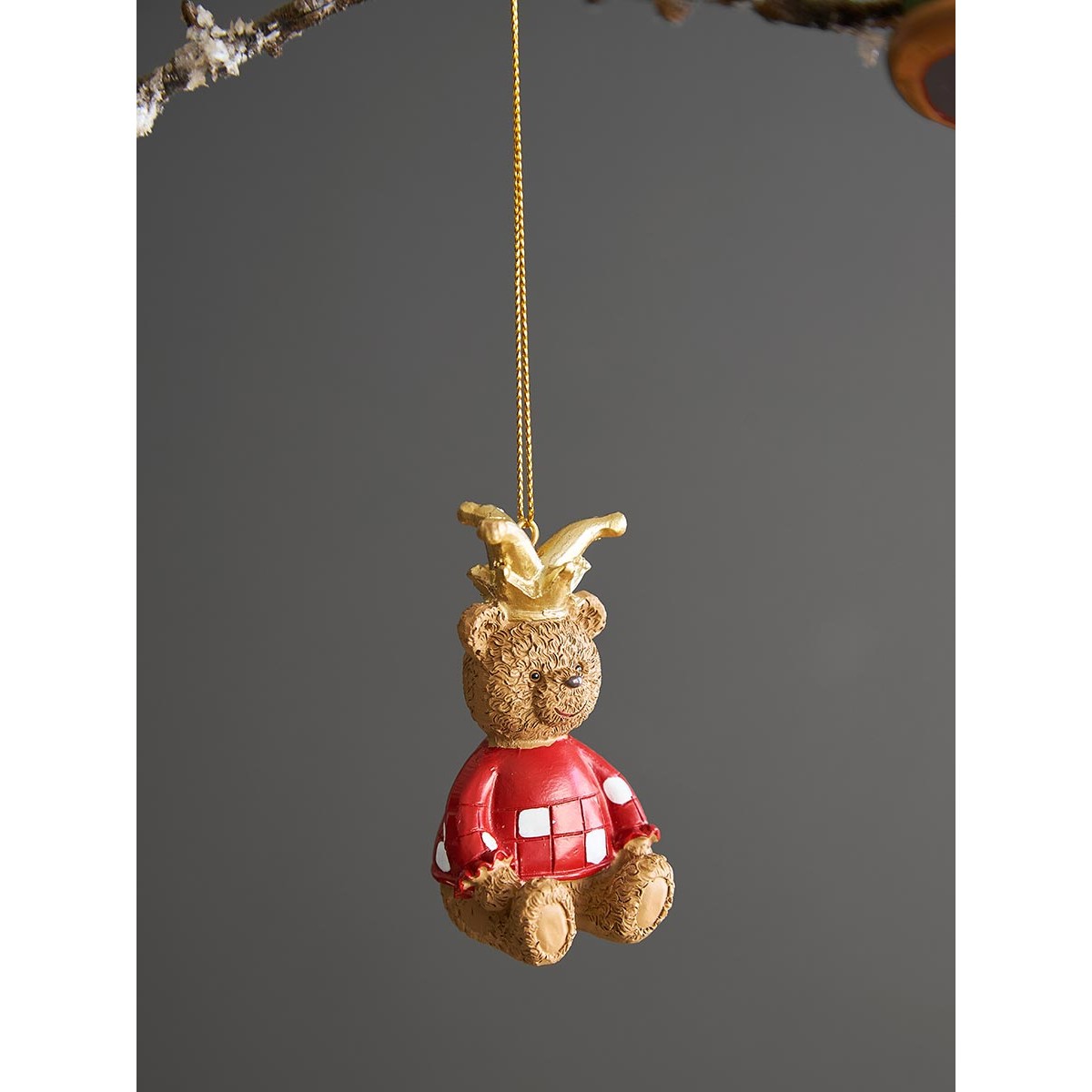 Набор ёлочных украшений classic christmas charm из коллекции new year essential, 4 шт.