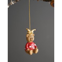 Набор ёлочных украшений classic christmas charm из коллекции new year essential, 4 шт.