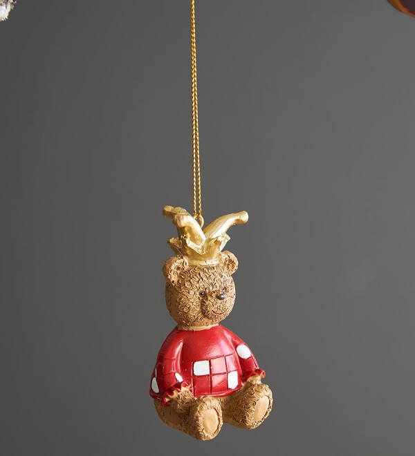 Набор ёлочных украшений classic christmas charm из коллекции new year essential, 4 шт.