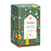 Домик с подсветкой Архангельск из коллекции new year essential, 11,8 см