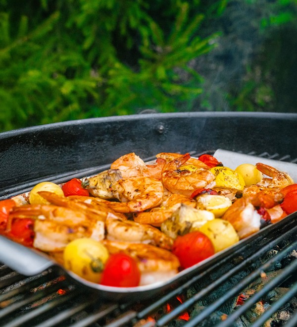 Противень для гриля перфорированный smart grill, 33х19 см