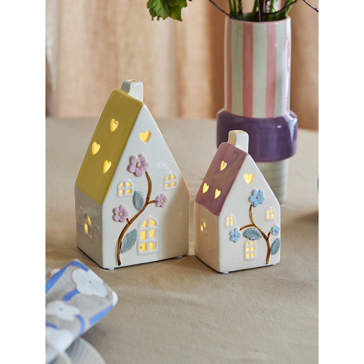 Домик с подсветкой aars из коллекции easter essential, 20,5 см