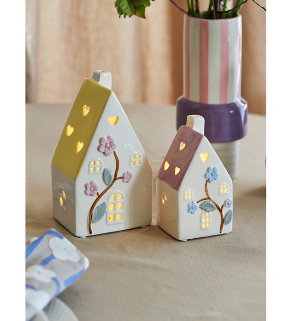 Домик с подсветкой aars из коллекции easter essential, 20,5 см