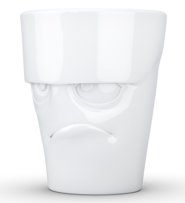 Кружка grumpy, 350 мл, белая
