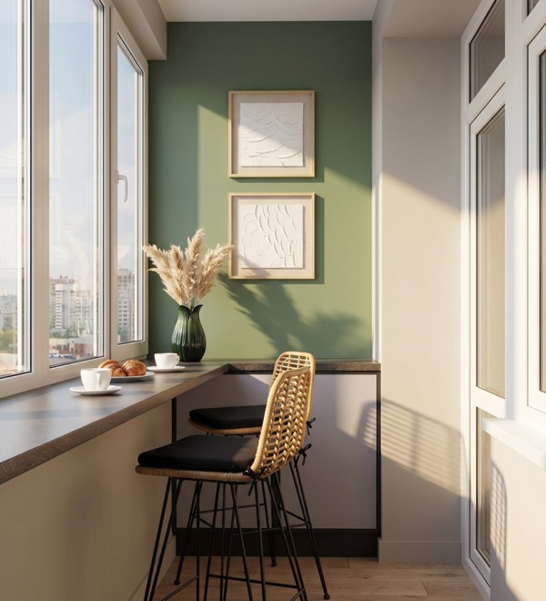 Стул полубарный vetle flat, ротанг