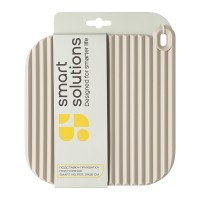 Подставка-прихватка под горячее smart helper, 19х18 см, бежевая
