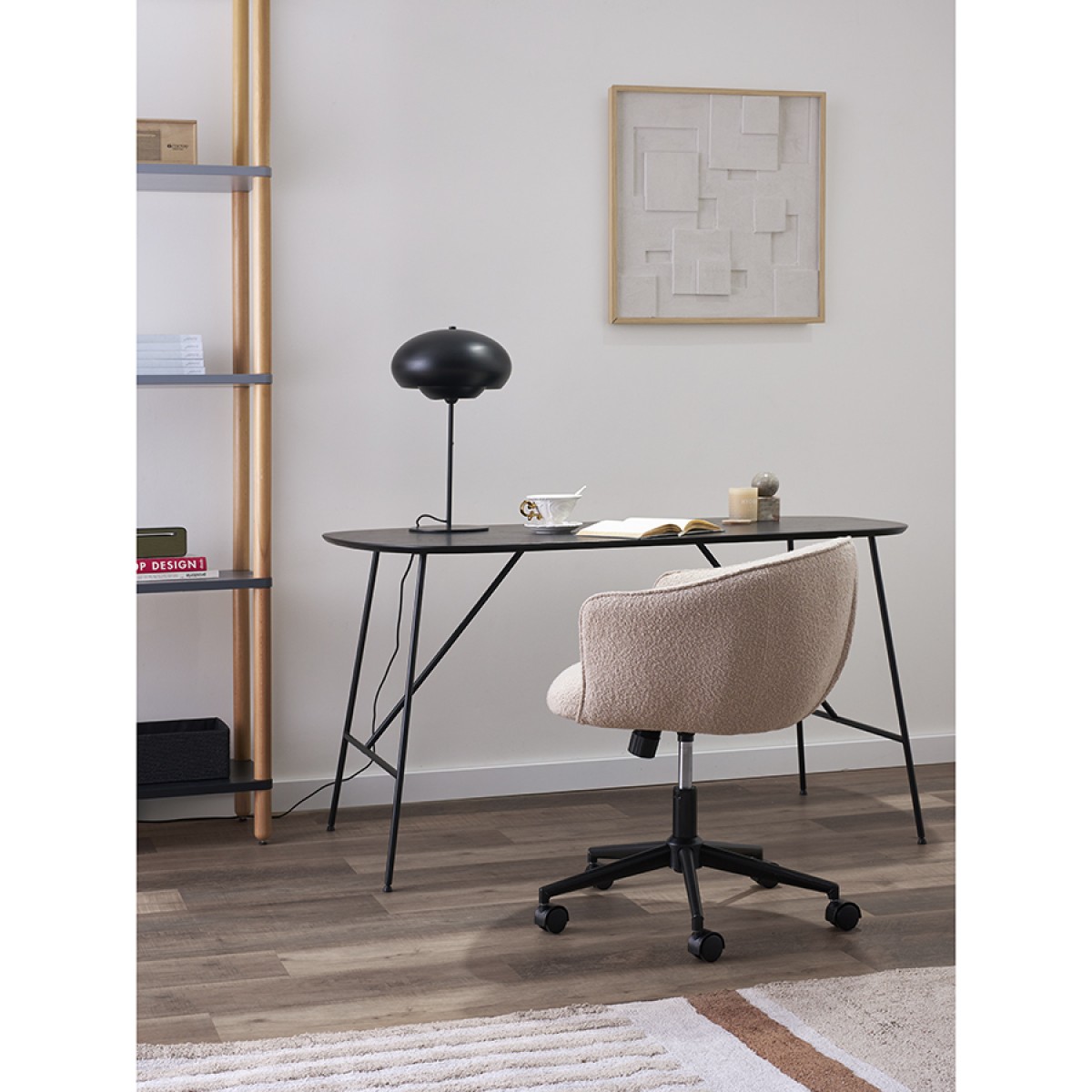 Кресло paal, букле, бежевое