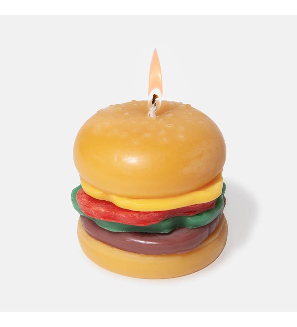 Свеча fast food, burger, 6 см