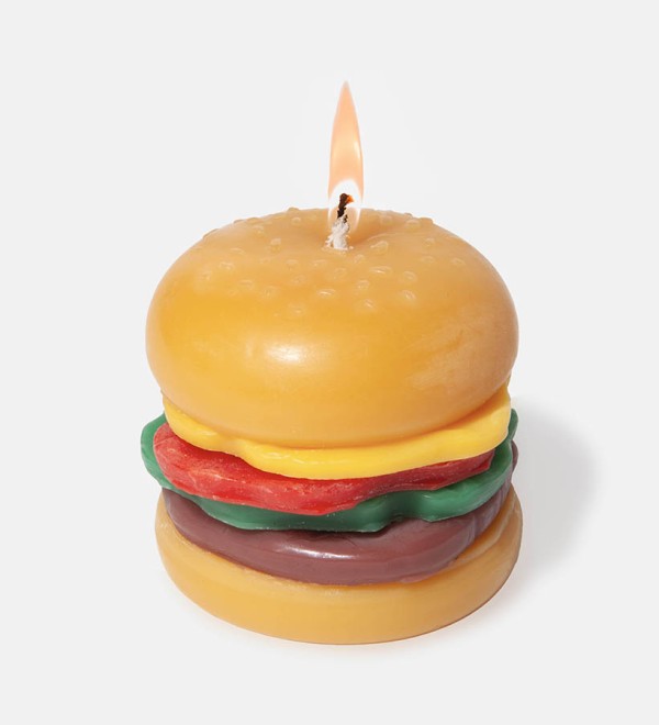 Свеча fast food, burger, 6 см