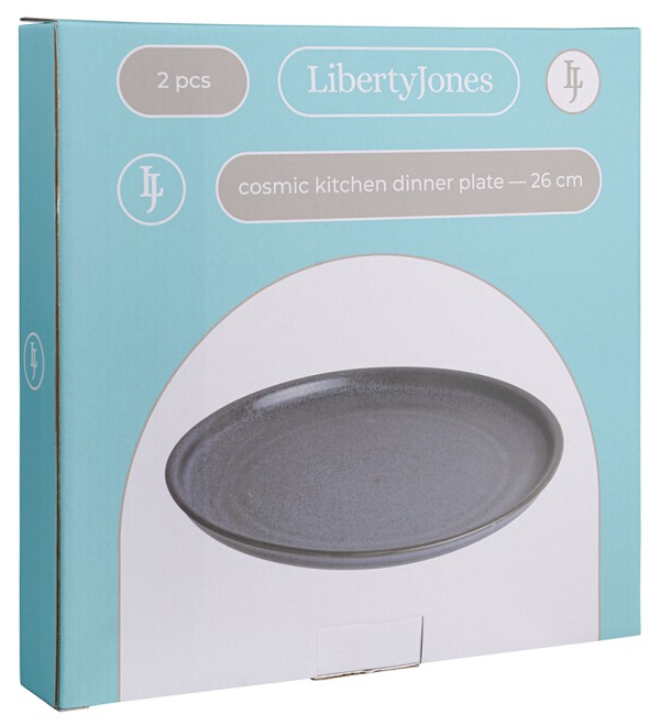 Набор тарелок cosmic kitchen, D26 см, 2 шт.