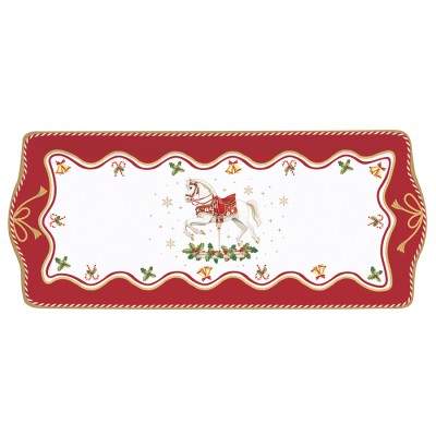 Блюдо прямоугольное christmas tale, 35х15 см