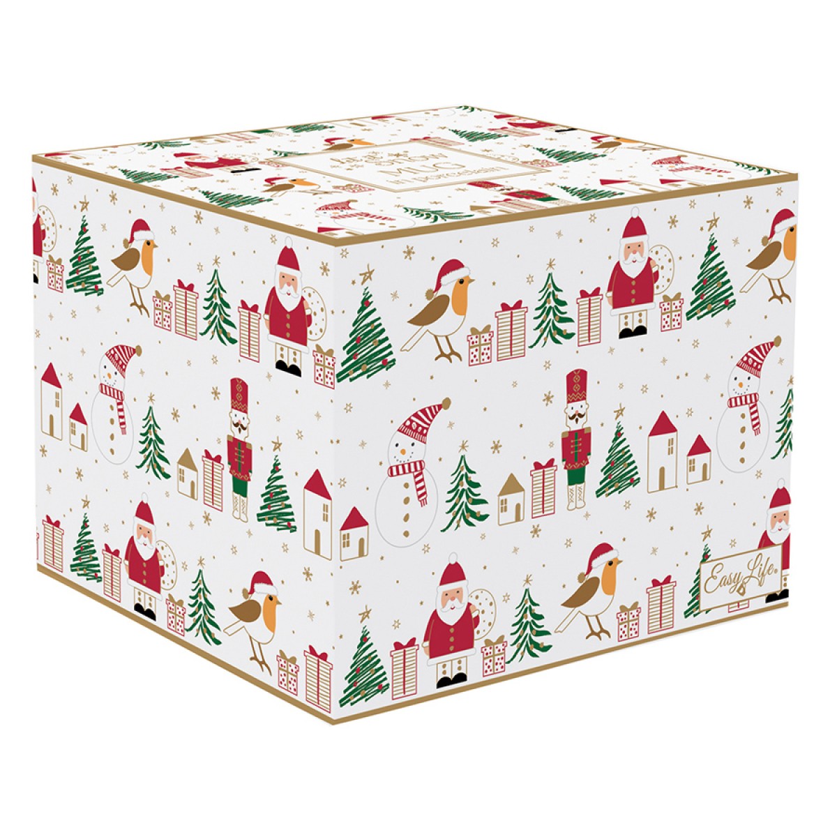 Кружка let it snow, santa, 400 мл