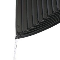 Коврик для сушки посуды dry flex, 34,5х31,5 см, графит