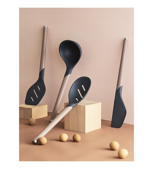 Шумовка smartchef, 31 см, капучино-графит
